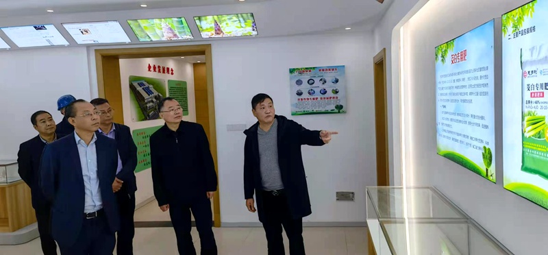 兴合集团领导调研公司农资、地产板块