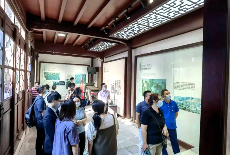 华都股份第二党支部、浙经所党支部联合开展党建共建活动
