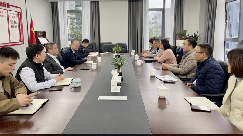 省粮油进出口公司总经理宋耀华、益海嘉里浙江公司总经理杜海涛一行到访浙江农合