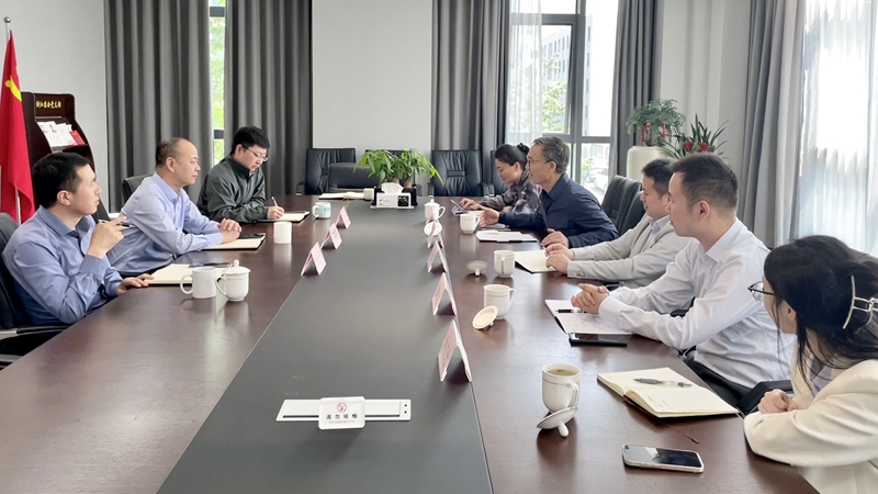 宁夏供销集团党委书记、董事长陈鹍到访浙江农合