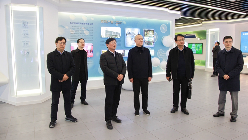 河北省供销社一级巡视员张忠辉到访浙农