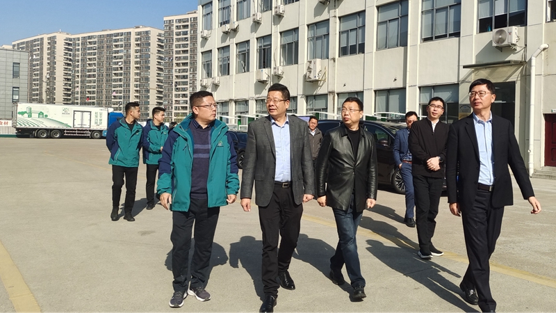 赵有国调研浙农下属农产品配送和房地产项目