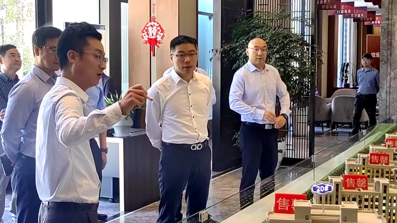 兴合集团党委副书记俞晓东调研浙农实业横店项目