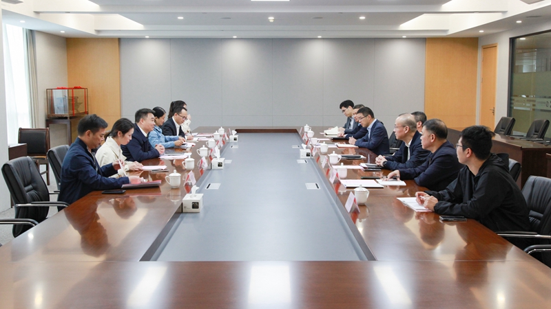 湖南省供销社监事会主任简政率队考察浙农